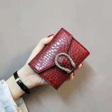 Cargar imagen en el visor de la galería, 1pc Fashion Billfold Leather Wallet Credit Card Purse Clutch Bifold