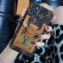 Cargar imagen en el visor de la galería, Magnetic Flip PU Leather Wallet Stand Card Slots Phone Bag Case Cover With Embossed Pattern For Apple iPhone 8/iPhone 8Plus/iPhone 7/iPhone 7 Plus/iPhone 5 5S SE 6 6s 6S Plus
