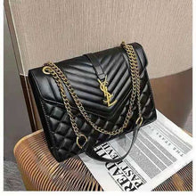 Cargar imagen en el visor de la galería, Women's Grid Bag Checker Board Synthetic Leather Handbag Shoulder Bag