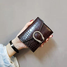 Cargar imagen en el visor de la galería, 1pc Fashion Billfold Leather Wallet Credit Card Purse Clutch Bifold