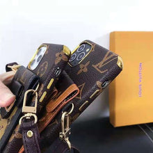 Cargar imagen en el visor de la galería, Magnetic Flip PU Leather Wallet Stand Card Slots Phone Bag Case Cover With Embossed Pattern For Apple iPhone 8/iPhone 8Plus/iPhone 7/iPhone 7 Plus/iPhone 5 5S SE 6 6s 6S Plus