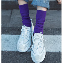 Cargar imagen en el visor de la galería, Fashion Socks Unisex Letters Printing Socks Cotton Socks