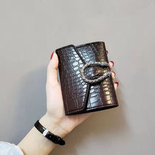 Cargar imagen en el visor de la galería, 1pc Fashion Billfold Leather Wallet Credit Card Purse Clutch Bifold