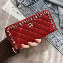 Cargar imagen en el visor de la galería, PU Leather Bifold Cash Card Holder Wallet Coin Bag Long Purse Clutch Pocket