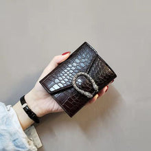 Cargar imagen en el visor de la galería, 1pc Fashion Billfold Leather Wallet Credit Card Purse Clutch Bifold