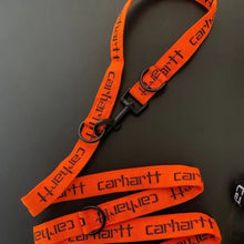 Cargar imagen en el visor de la galería, Carhartt Dog Rope Pet Traction Rope Letter Woven Metal Buckle Nylon Tensile Rope
