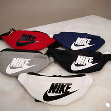 Cargar imagen en el visor de la galería, Canvas Waist Bag Multi-Pockets Storage
