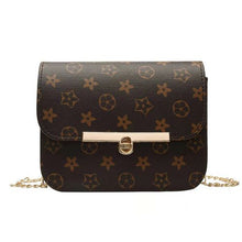 Cargar imagen en el visor de la galería, Women Quilted PU Leather Chains Handbag Shoulder Party Evening Bag Clutch
