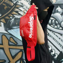 Cargar imagen en el visor de la galería, Pack for Men Women Leather Wasit Pack Bag for Outdoors Workout Traveling Running Hiking Cycling
