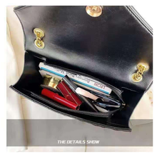 Cargar imagen en el visor de la galería, Women's Grid Bag Checker Board Synthetic Leather Handbag Shoulder Bag
