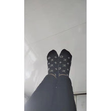 Cargar imagen en el visor de la galería, One Size Unisex Invisible Sports Socks Shallow Mouth Thin Cotton Socks White Fashion Men's Short Socks
