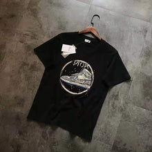 Cargar imagen en el visor de la galería, Exquisite Cotton T-shirts T Shirt Printed Fashion Short Sleeve T Shirt
