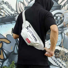 Cargar imagen en el visor de la galería, Pack for Men Women Leather Wasit Pack Bag for Outdoors Workout Traveling Running Hiking Cycling
