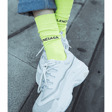 Cargar imagen en el visor de la galería, Fashion Socks Unisex Letters Printing Socks Cotton Socks

