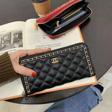 Cargar imagen en el visor de la galería, PU Leather Bifold Cash Card Holder Wallet Coin Bag Long Purse Clutch Pocket

