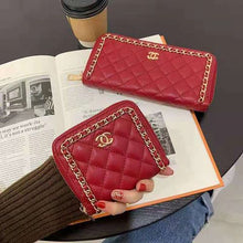 Cargar imagen en el visor de la galería, PU Leather Bifold Cash Card Holder Wallet Coin Bag Long Purse Clutch Pocket

