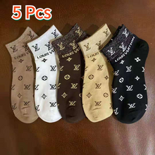 Cargar imagen en el visor de la galería, One Size Unisex Invisible Sports Socks Shallow Mouth Thin Cotton Socks White Fashion Men's Short Socks

