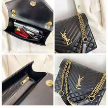 Cargar imagen en el visor de la galería, Women's Grid Bag Checker Board Synthetic Leather Handbag Shoulder Bag
