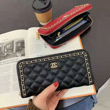 Cargar imagen en el visor de la galería, PU Leather Bifold Cash Card Holder Wallet Coin Bag Long Purse Clutch Pocket
